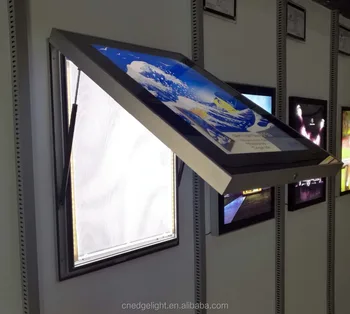 af50a aluminum frame light box advertising led backlit outdoor