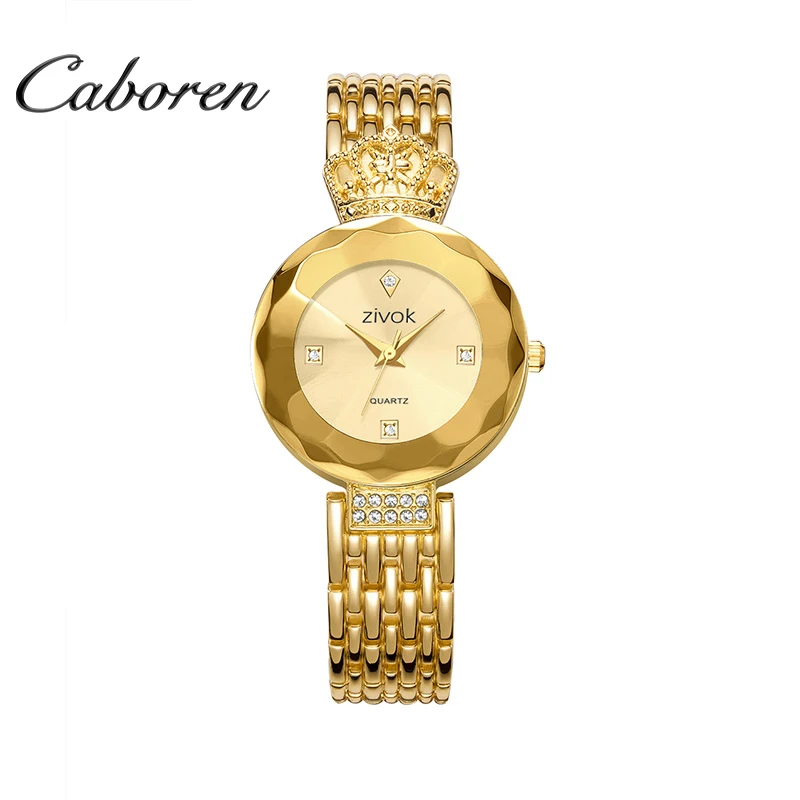 

Light Luxury Ladies Wrist Watch, Purple/ blue / gold