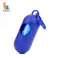 

EBES Economical high quality printed flower eco friendly leak-proof poop bags dog waste bags for pet