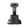 PC White Black Wifi barcode scanner Wireless Barcode Reader With Base