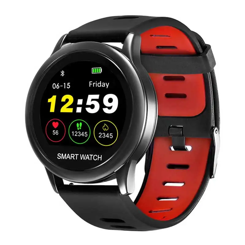

Hot selling waterproof touch screen bluetooth smart sport watch monitoring calories and sleep 2018