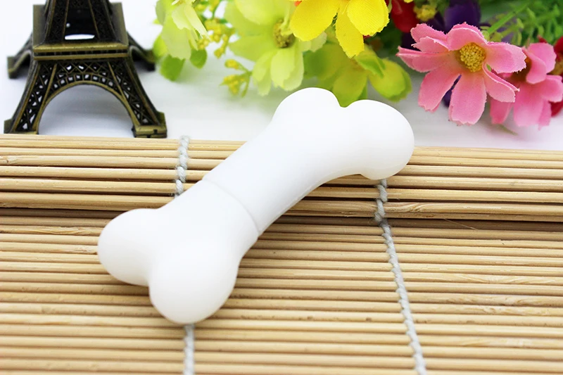 Cartoon Dog Bone USB Flash Drive 3.0 8GB 16GB 32GB 64GB Pet Pen Drive Creative USB Memory Stick with Custom Logo - ANKUX.COM