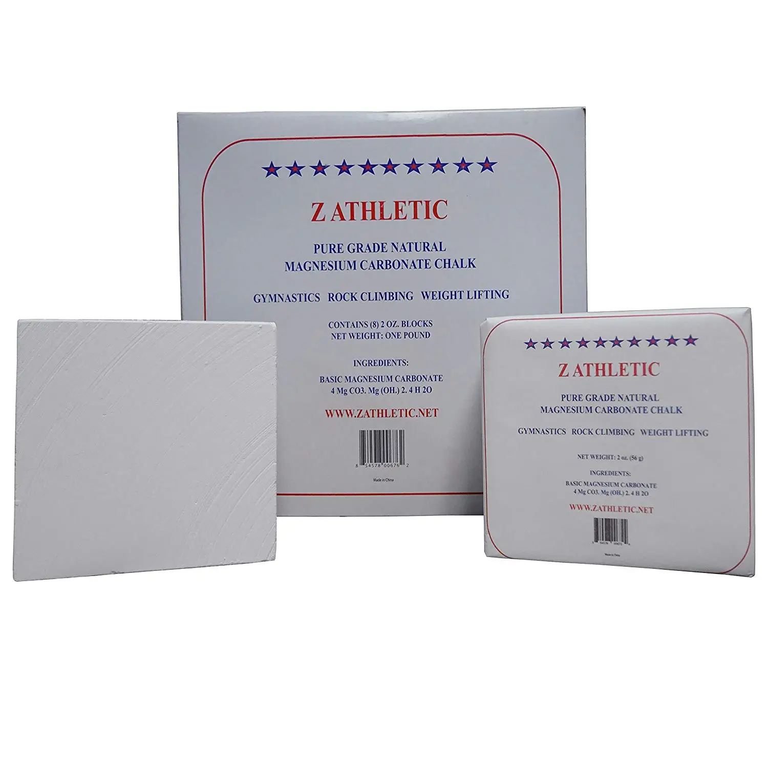 Block Chalk, 1 Pound Z-Athletic Chalk Products