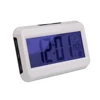 Wholesale Fashion Battery Powered Digital Calendar Clock with Bracket and Backlit Sensor