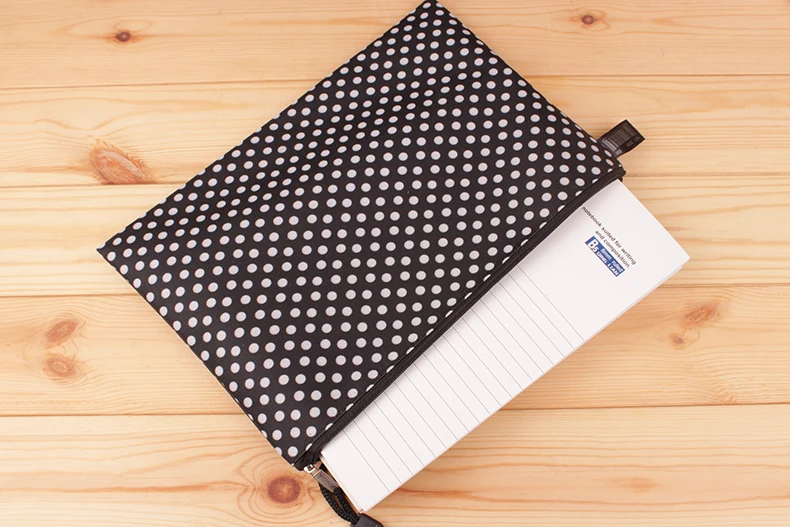 Portable A4 Canvas Document Bag Briefcase Student Waterproof Envelopes