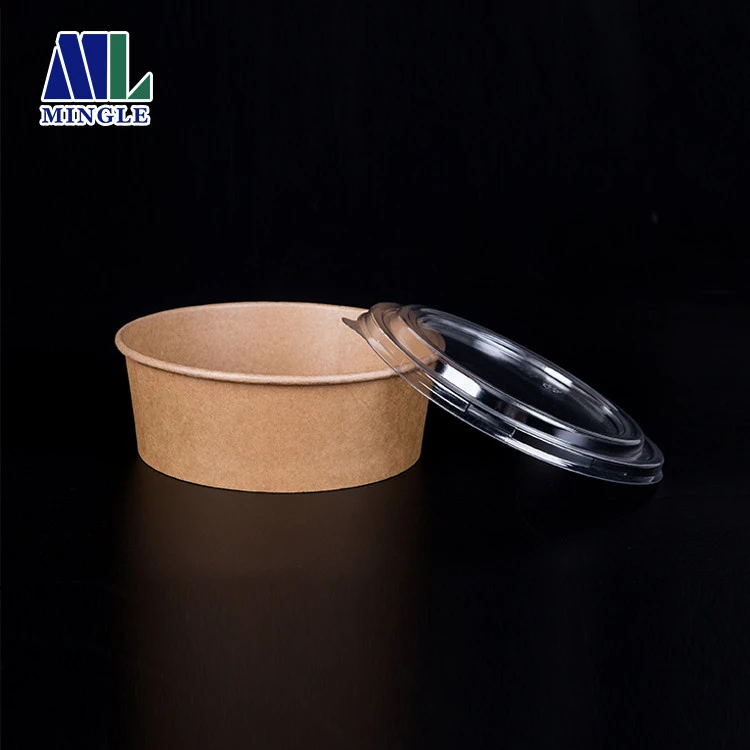 
Takeaway Biodegradable Food Salad Bowl Paper Bowl Disposable 