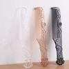 women use soft clear plastic hair comb with fashion design