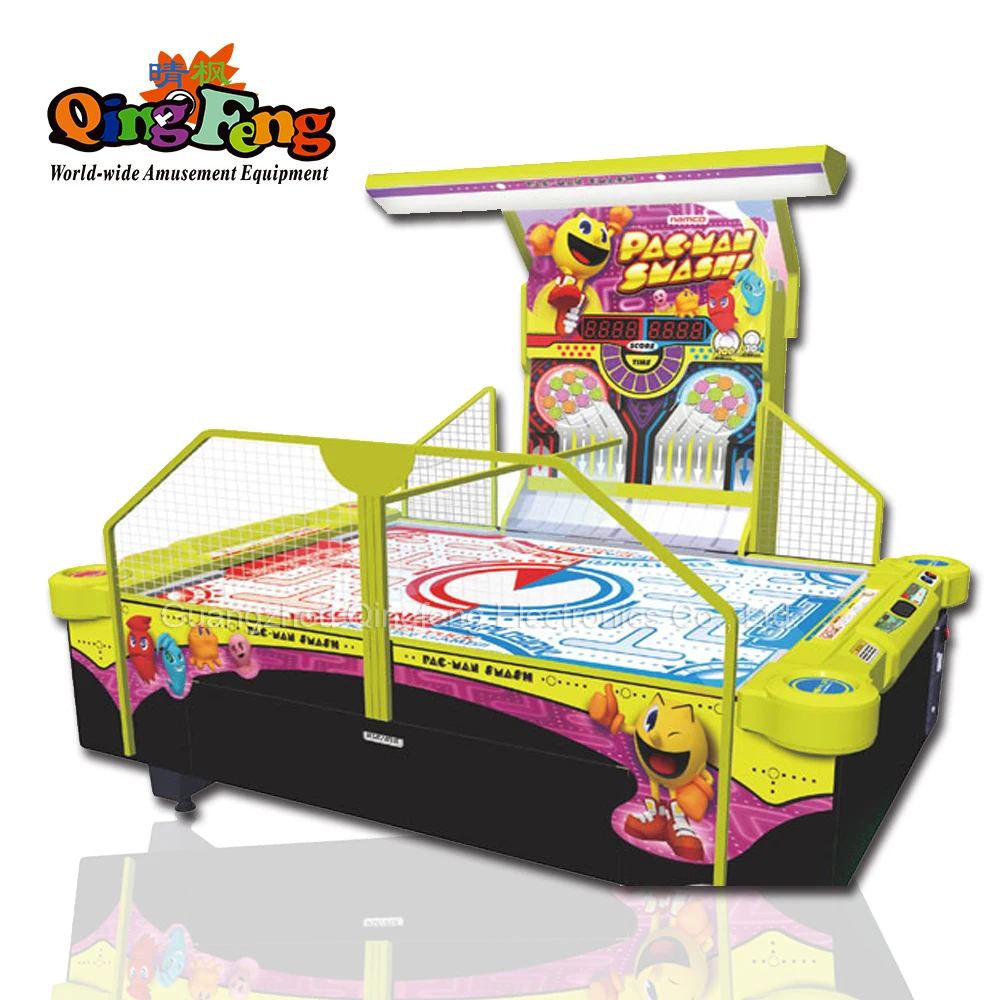 Qingfeng big classic sport 4 person air hockey table superior coin opoerated air hockey table game machine 