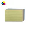 High Quality Office Stationery Line Ruled Assorted Colors Paper Index Cards Notepad 100 Sheets