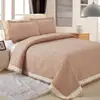 KOSMOS bedding microfiber lace embroidery luxury bedding set bedspread