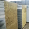 Good quality keep warm gypsum rock wool sandwich panel