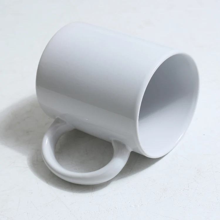Promotional 11oz coffee mug wholesale white Blank custom ceramic mug