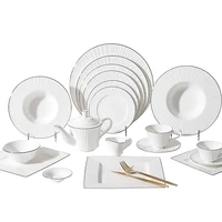 

Amazon Best Selling Elegant Dinner Thali Set, Cafe Bone China Tableware$