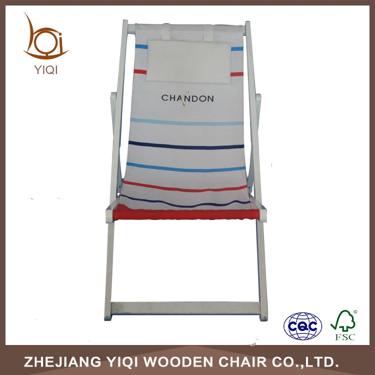 
Sun Canvas Wooden Lounge Chair 