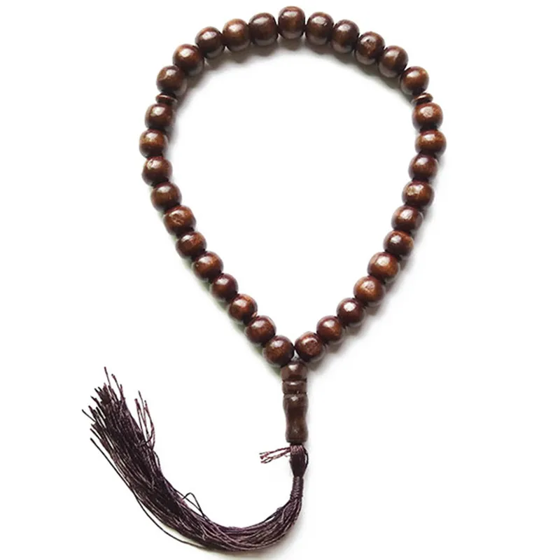 

2016 new yiwu cheap wood bracelet muslim prayer rosary beads islamic amber mesbaha