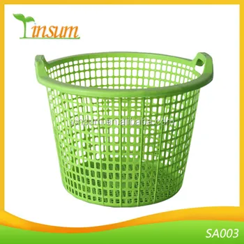 Rattan Style Plastic Laundry Linen Basket Bin Hamper With Lid Plastic Laundry Linen Basket Bin Hamper