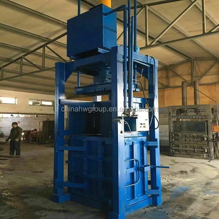 Hydraulic press silage sawdust baler machine