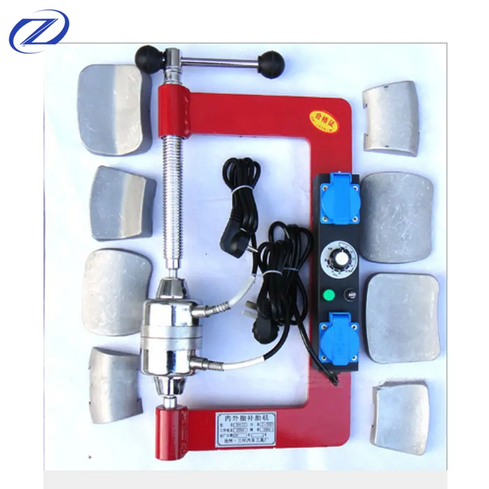 Tyre Puncture Repair Tool Kit Lever Punch Vulcanizing Machine for Sidewall New 