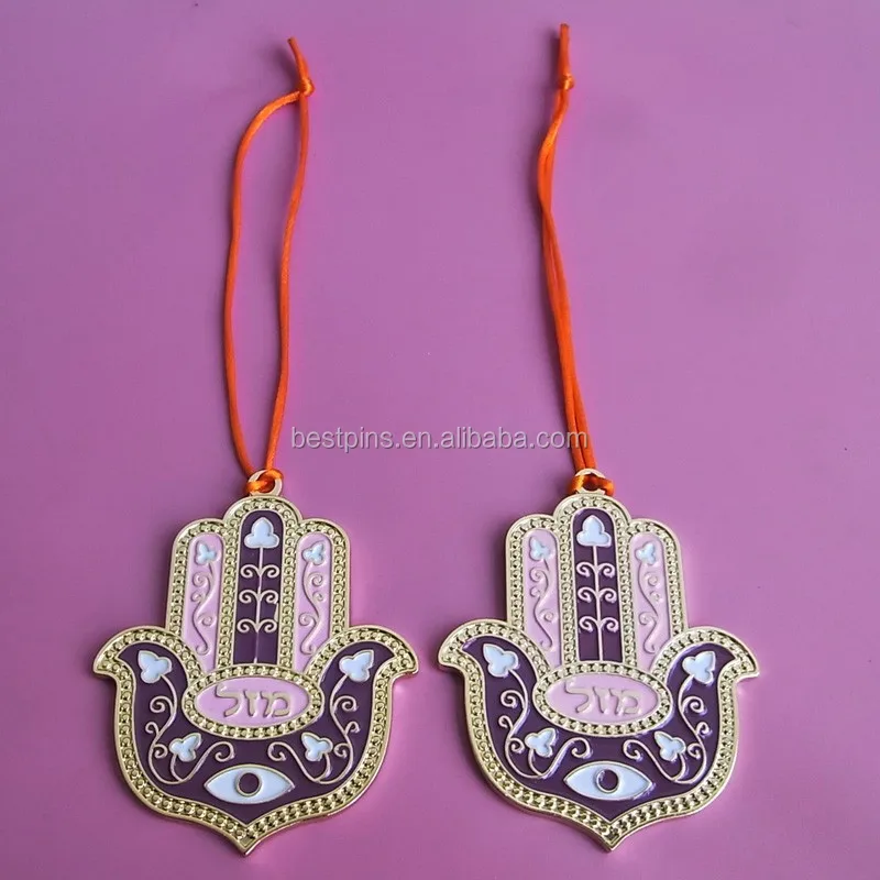 Mano Hamsa Palomas Paz Jerusalén Israel judío Santo Recuerdo Llavero Cadena suerte