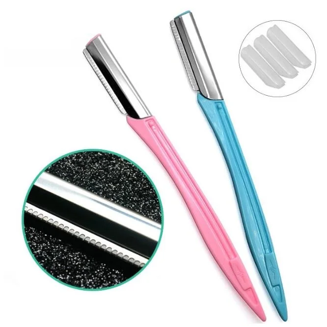 Wholesale Stainless Steel Eyebrow Razor For Women Makeup Buy Personal