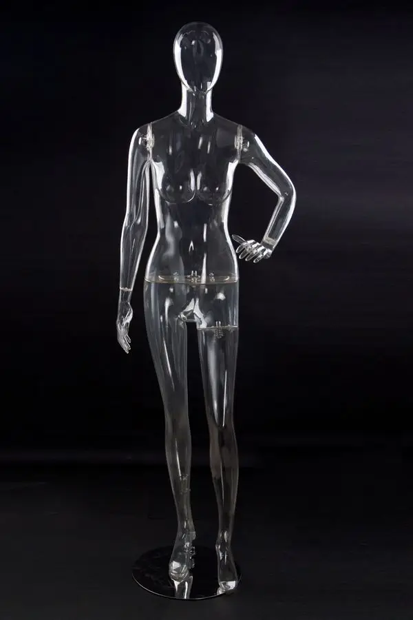 ファッショナブルな透明女性マネキンクリアモデル工場直接販売 Buy Transparent Female Mannequin,Clear