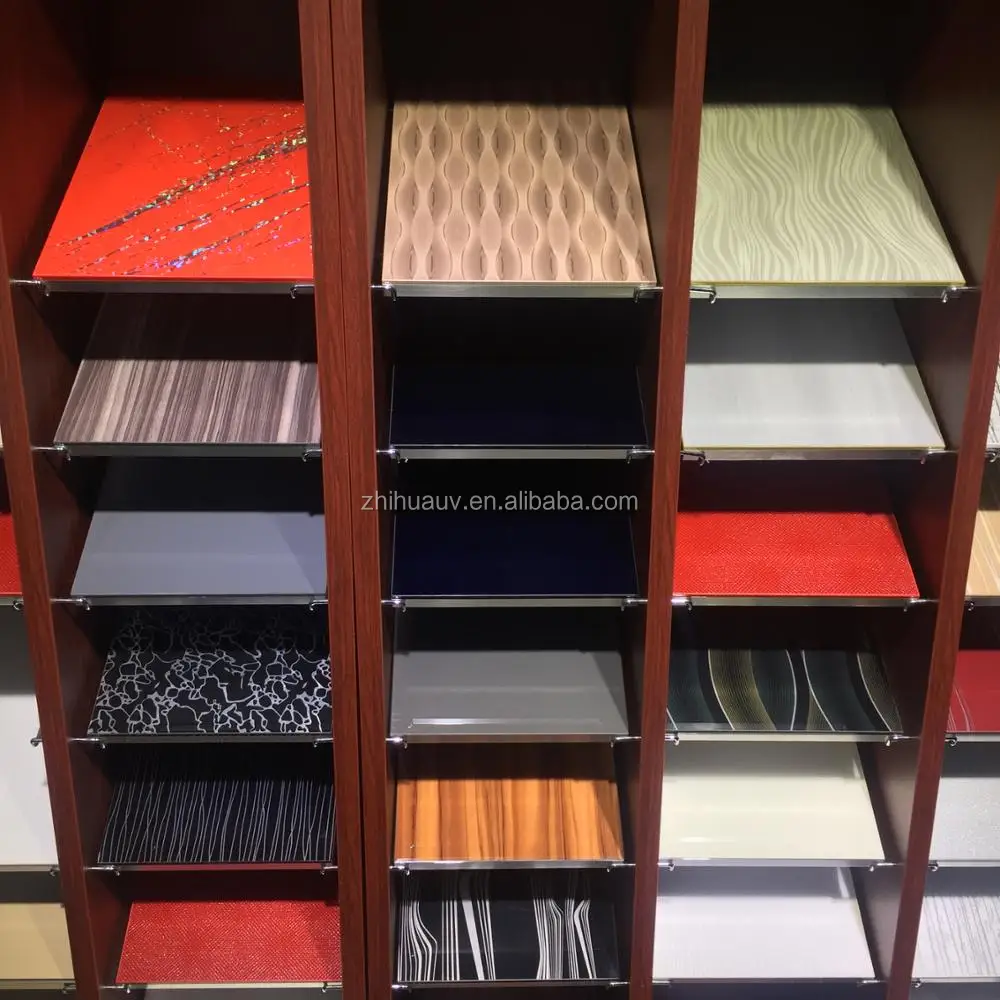 0.8mm High Gloss Acrylic Sheet Laminated On Mdf For Kitchen