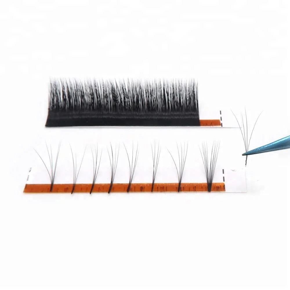

The worldbeauty easy quick fan russian voleme lashes, Natural black