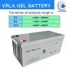 Deep cycle 3 years warranty real capacity solar gel agm battery 12v 180ah