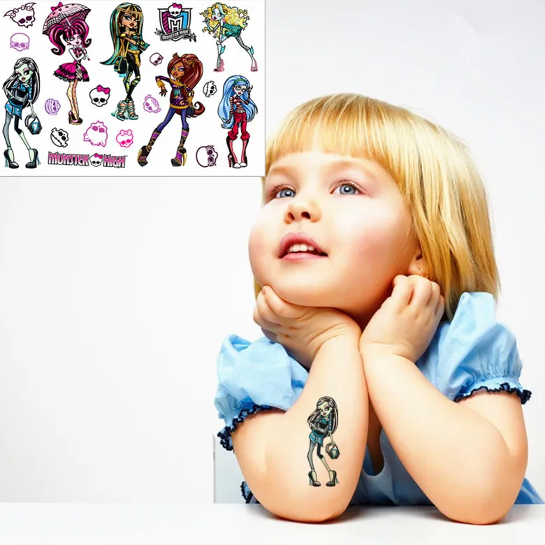 barbie temporary tattoos