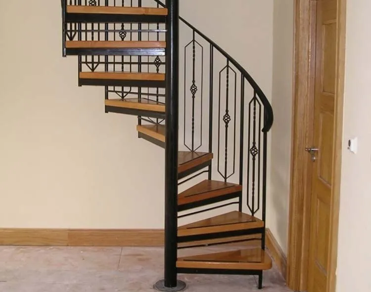 Factory Iron Spiral Staircase Stainless Steel Balustrade Staircase ...