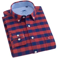 

Ready To Ship 100% Cotton Striped Casual Shirt Oxford Shirts Chemise Homme