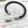 fancy 6mm silver tone Magnetic Bracelet Clasps For Round Woven Leather Cord End Caps Connectors