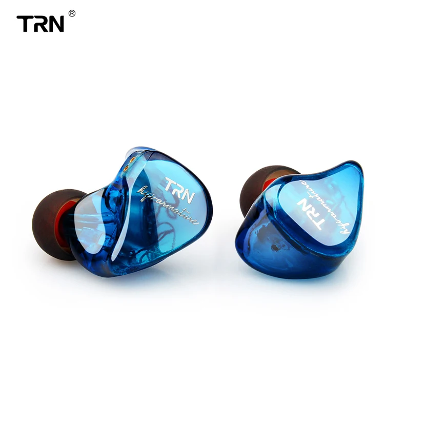 

TRN IM1 Pro Resin Dual Monitor Hifi Deep Bass In Ear Earphone, Black;blue;red