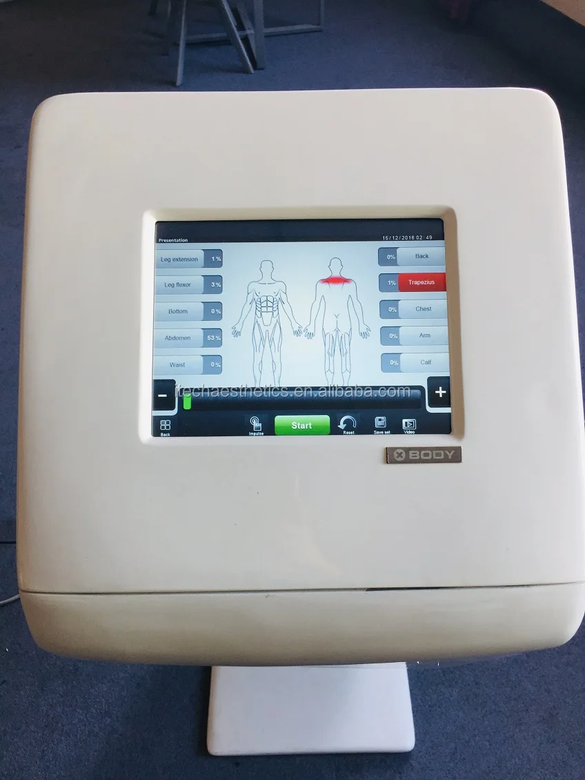 Xbody Ems Fitness Machine Boditech Electrical Muscle Stimulation With Training Suits And Vest