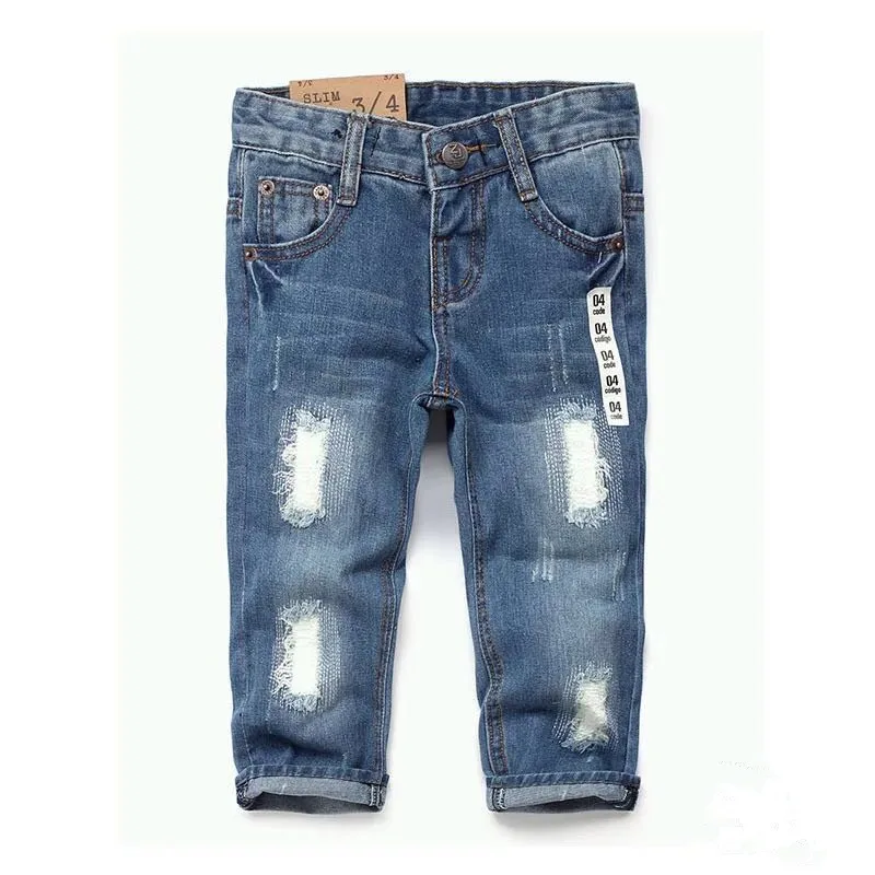 P0179 Wholesale Price New Style Kids Fashion Pant Design Boys Pants Jeans