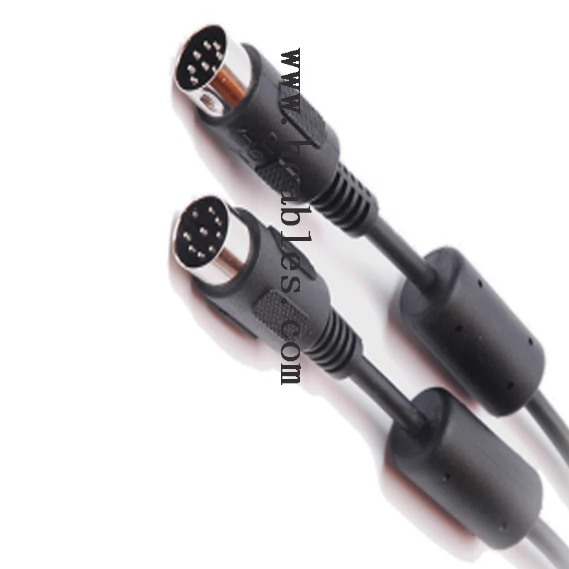 4/5/6/7/8/9p Pin Mini Din Cable Male To Male Can Custom Made - Buy 9 ...