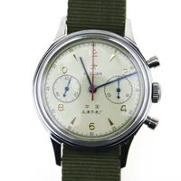 

Genuine Seagull Mechanical Chronograph Men Wrist watch Pilot watch Official Reissue D 304 1963 First Batch Custom Logo