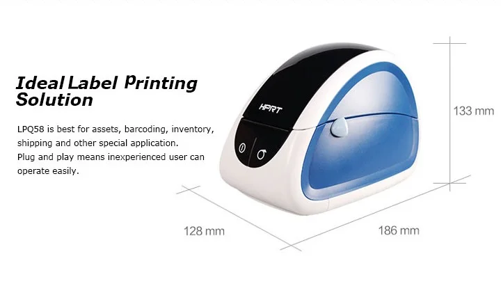 label and receipt printer
