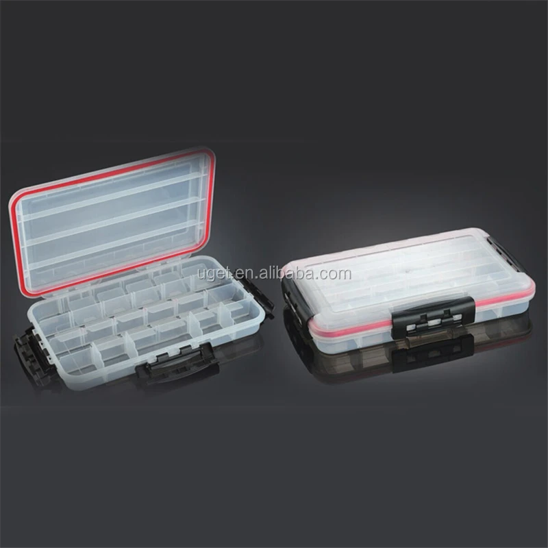 

Custom Design portable lure fishing storage tackle boxes, Transparent etc