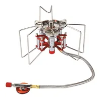 

Outdoor Three heads High Power Burner Backpacking Split Cooking Camping Stove for gas