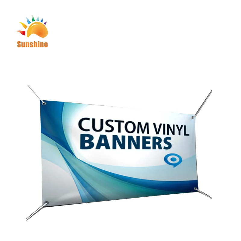 Custom Design Digital Printing Outdoor Advertising Pvc Vinyl