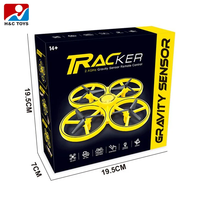 tracker 2.4 g gravity sensor drone