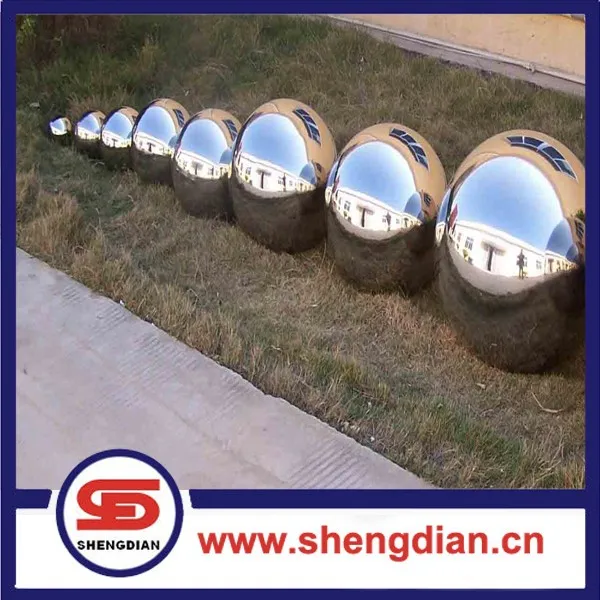 
hollow stainless steel ball sphere of 300mm diameter and 12.5 mm thickness for Garden 