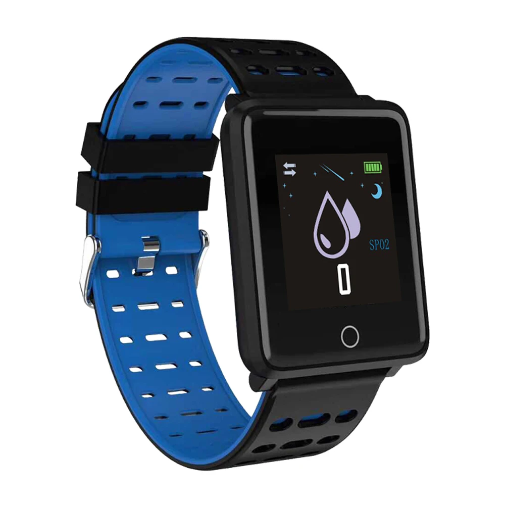 

Factory direct sale hot new F21 smart bracelet 1.44 inch heart rate blood pressure monitoring sports waterproof watch