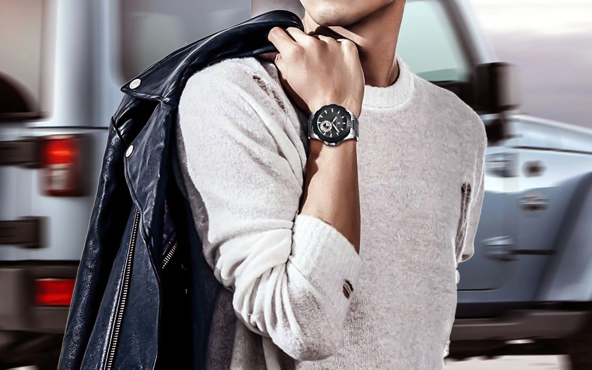 Pagani Design 1636 New Fashion Automatic Mechanical Watch Men Stainless Steel Waterproof Watches Luxury Clock Montre Homme