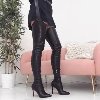 thigh high boots over the knee