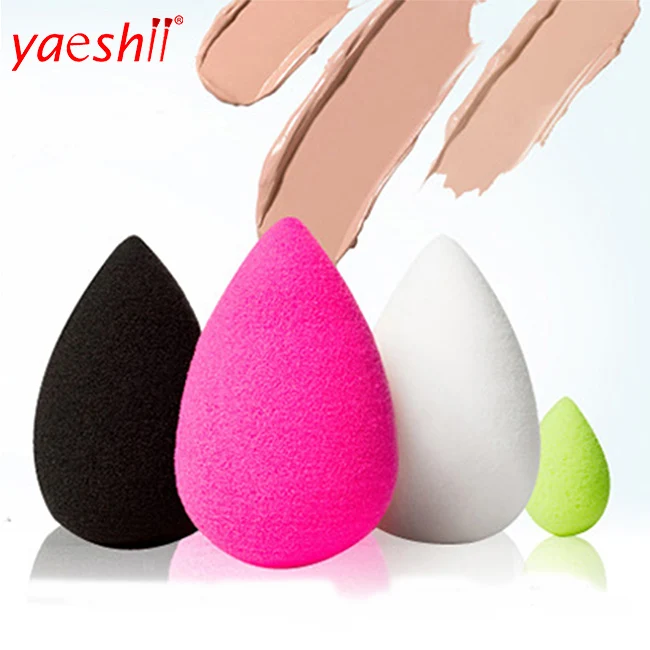 

Yaeshii 2019 New Wholesale High Quality Face Care Cosmetic Puff Powder microfiber Beauty makeup sponge set, Customized color