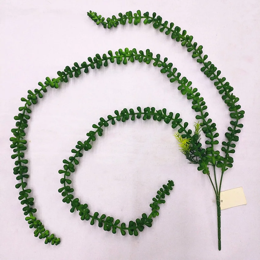 Ifg Green String Of Pearls Artificial Succulent Plants For Home Hanging