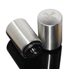 Box Packing Promotional Customized Laser Logo Stainless Steel Push Up Push Down Metal Automatic Beer Bottle Opener