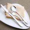 GM10102 all in one 3pcs packed fork knife spoon dinner tools stainless steel cutlery set for flatware set